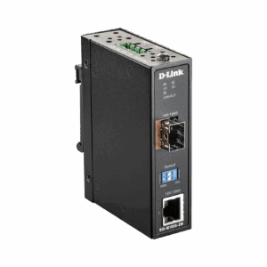 D-Link DIS M100G - Conversor de mídia - 1GbE - 1000Base-T - RJ-45 / SFP (mini-GBIC)