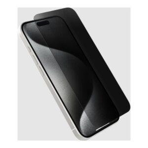 OtterBox Premium Pro - Protector de ecrã para telemóvel - para máquina de crivagem - vidro - com filtro de privacidade - claro - para Apple iPhone 16 Pro