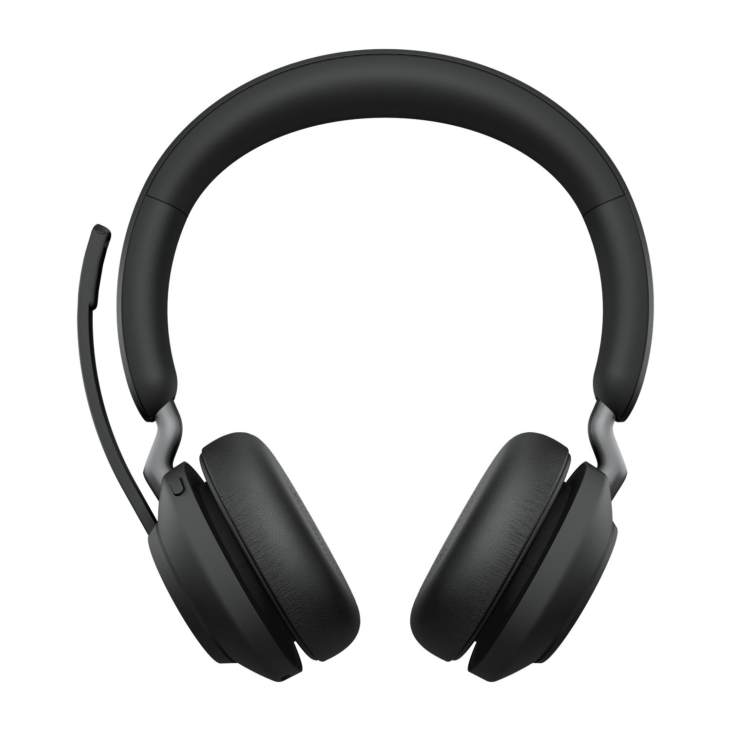 Jabra Evolve2 65 MS Stereo - Auscultadores - no ouvido - bluetooth - sem fios - USB-C - isolamento de ruído - preto - Certificado para Microsoft Teams