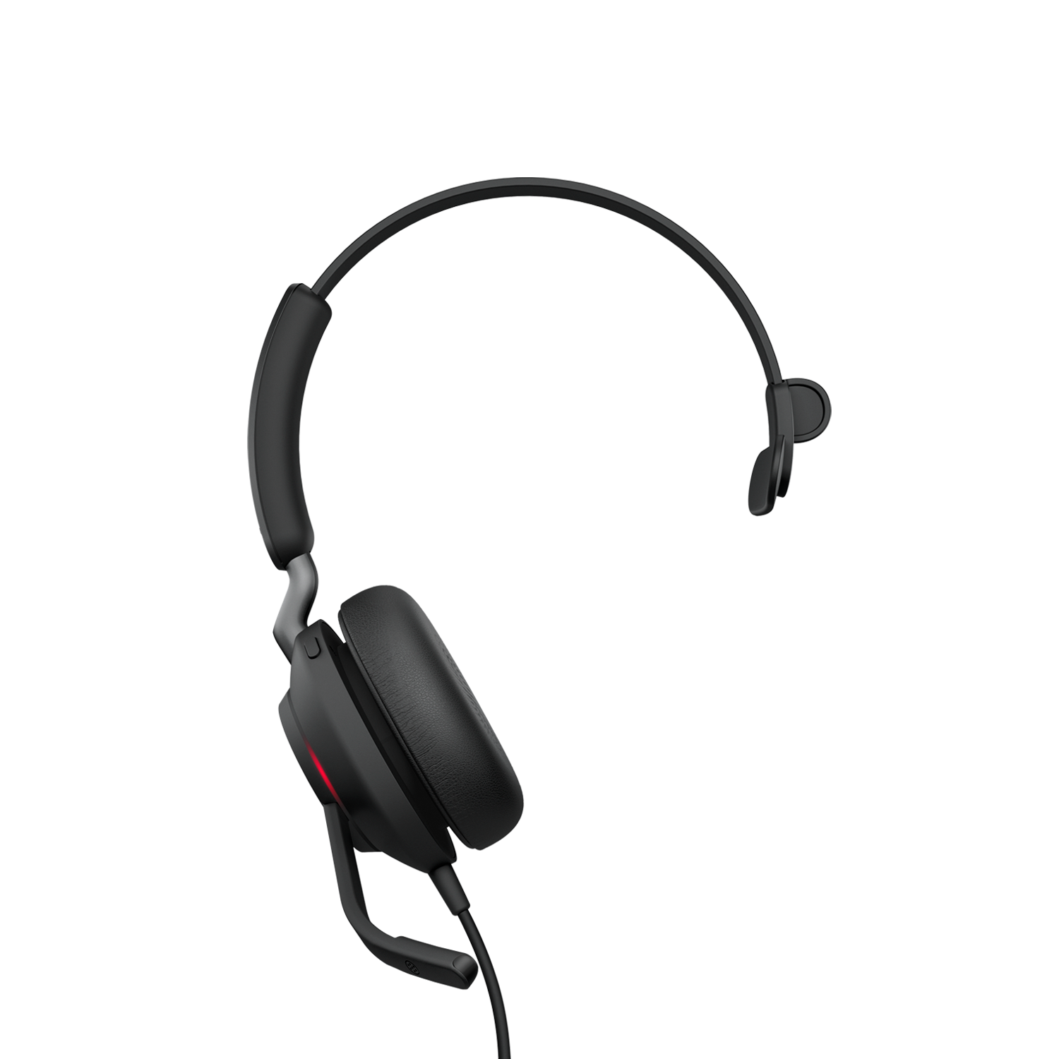 Jabra Evolve2 40 SE UC Mono - Auscultadores - no ouvido - com cabo - USB-A - isolamento de ruído - Otimizado pata UC