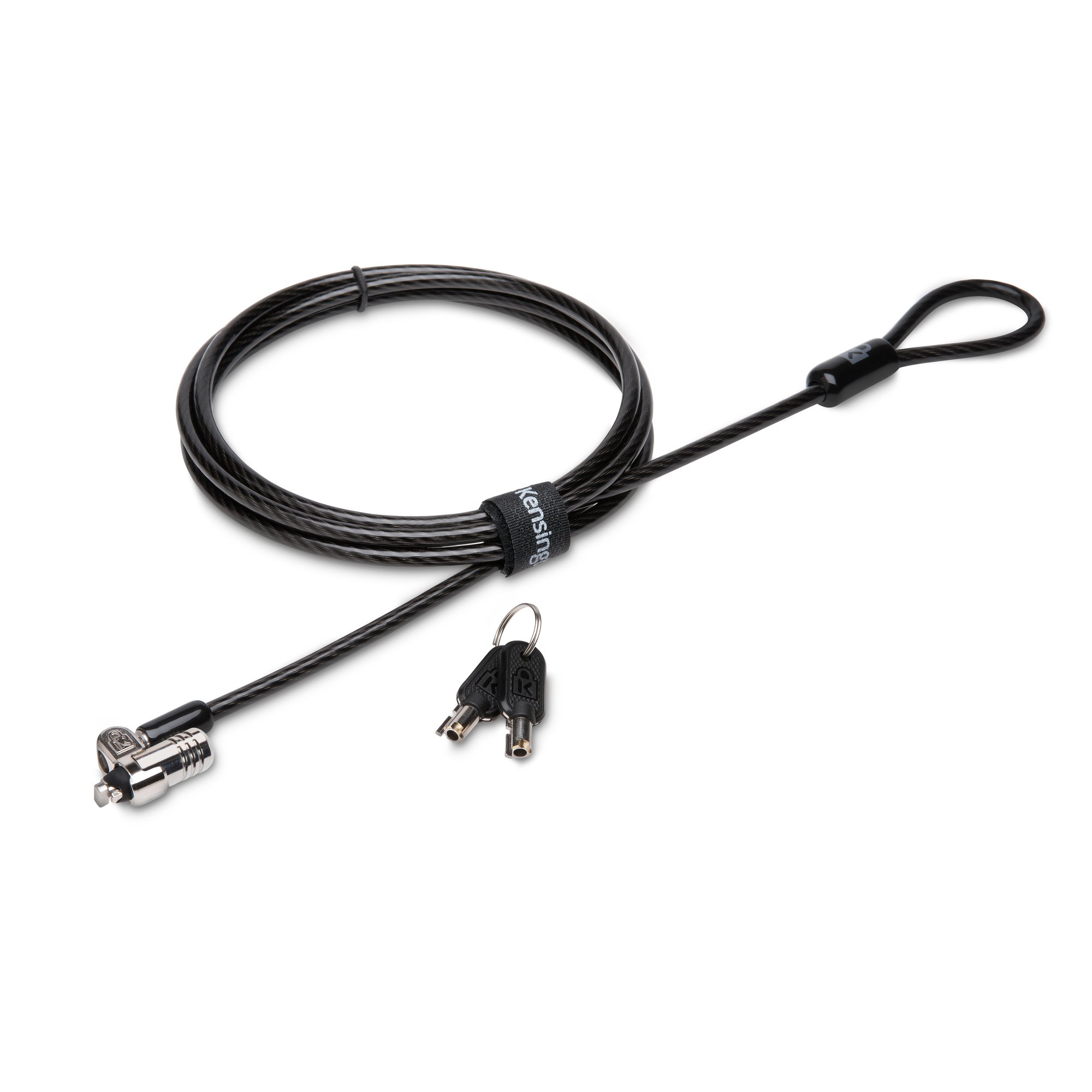 Kensington MicroSaver 2.0 Keyed Laptop Lock - Cabo de segurança - prata - 1.83 m
