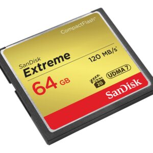 SanDisk Extreme - Cartão de memória flash - 64 GB - 567x - CompactFlash