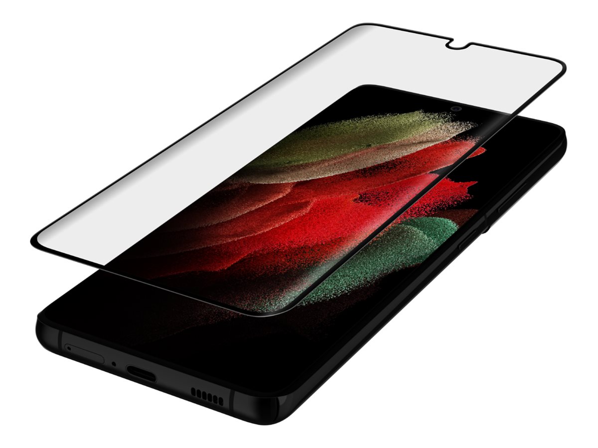 Belkin ScreenForce TemperedCurve - Protector de ecrã para telemóvel - vidro - para Samsung Galaxy S21 Ultra 5G