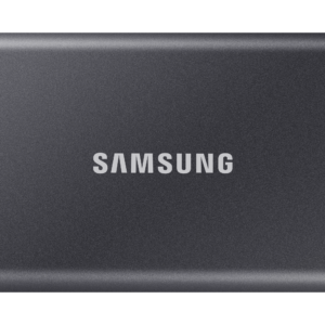Samsung T7 MU-PC2T0T - SSD - encriptado - 2 TB - externa (portátil) - USB 3.2 Gen 2 (USB C conector) - 256-bits AES - cinzento titã