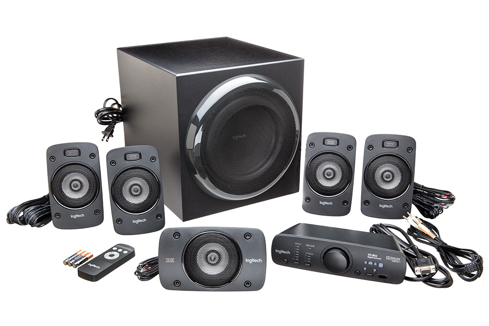 Logitech Z-906 - Sistema de altifalante - para home theater - canal 5.1 - 500 Watt (Total) - Image 15