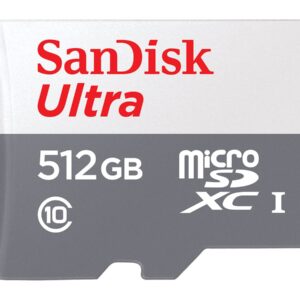 SanDisk Ultra - Cartão de memória flash - 512 GB - Class 10 - microSDXC UHS-I