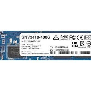 Synology SNV3410 - SSD - 400 GB - interna - M.2 2280 - PCIe 3.0 x4 (NVMe)