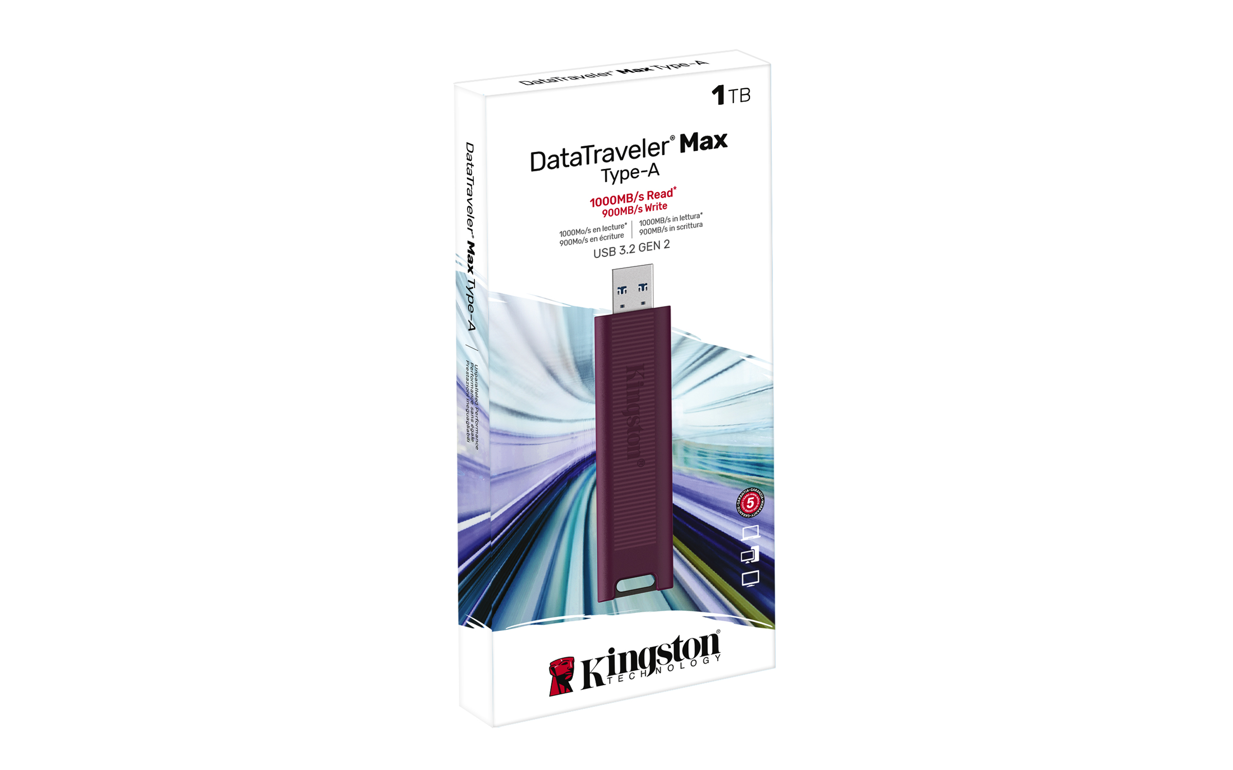 Kingston DataTraveler Max - Drive flash USB - 1 TB - USB 3.2 Gen 2 - Image 7