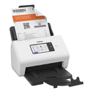 Brother ADS-4900W - Escaneador de documento - CIS duplo - Duplex - A4 - 600 ppp x 600 ppp - até 60 ppm (mono) / até 60 ppm (cor) - ADF (100 folhas) - até 9000 varreduras por dia - USB 3.0, LAN, Wi-Fi(n), USB 2.0 (Host)