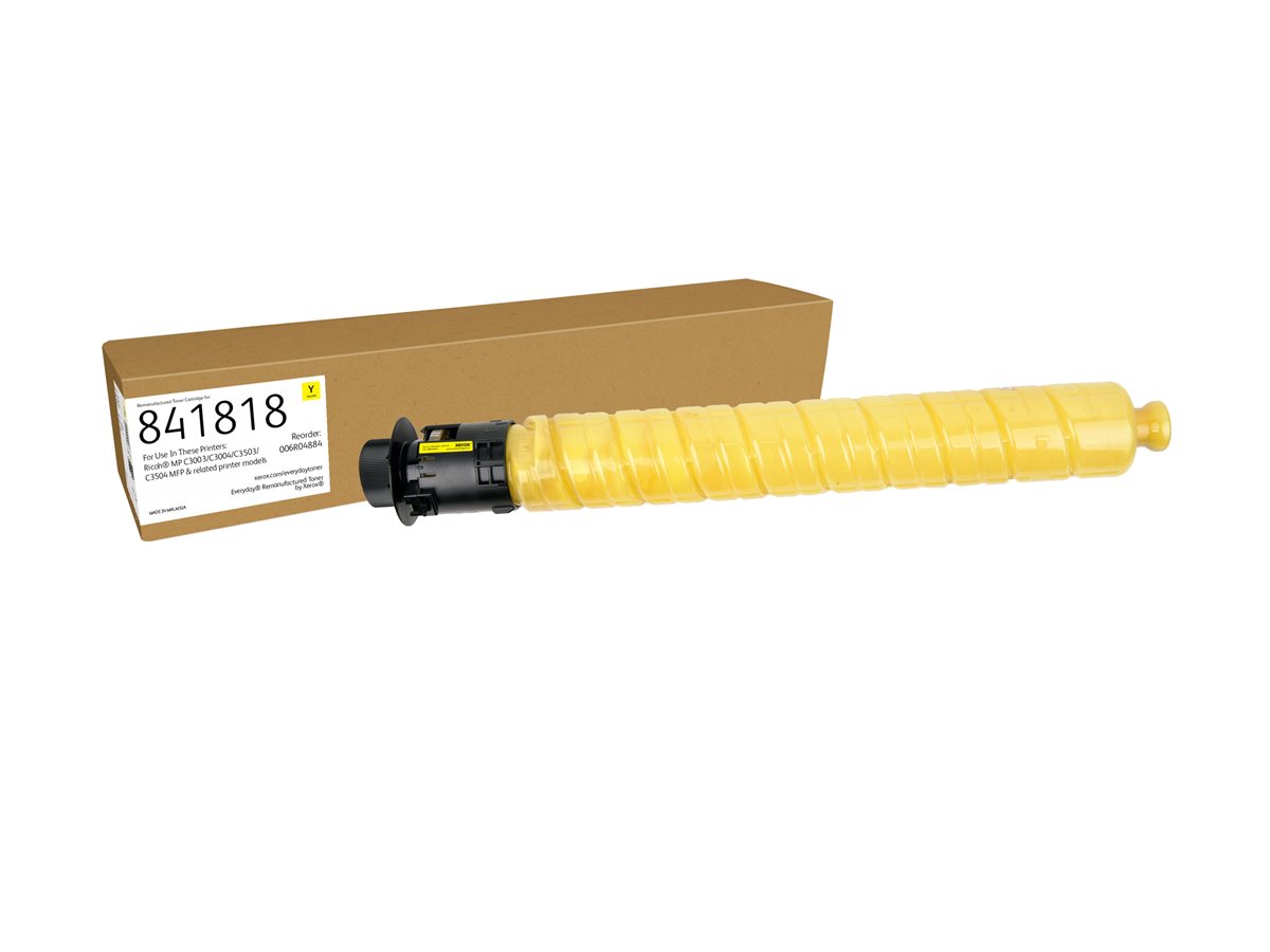 Everyday - Amarelo - compatível - remanufacturado - cartucho de toner (opção para: Ricoh 841818) - programa de devolução Green World Alliance