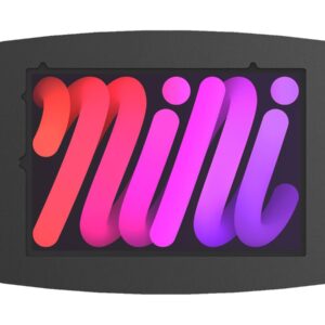 Compulocks iPad Mini 8.3" Space Enclosure Wall Mount - Cobertura - para tablet - bloqueável - alumínio de alto-nível - preto - balcão, montável em parede - para Apple iPad mini