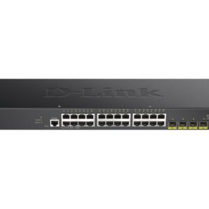 D-Link DGS 1250-28X - interruptor - 28 portas - inteligente - montável em trilho