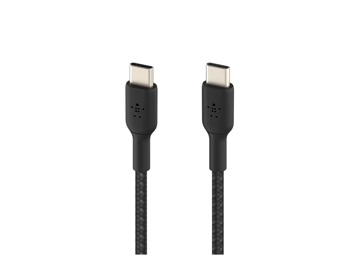 Belkin BoostCharge - Cabo USB - USB-C (M) para USB-C (M) - 1 m - preto