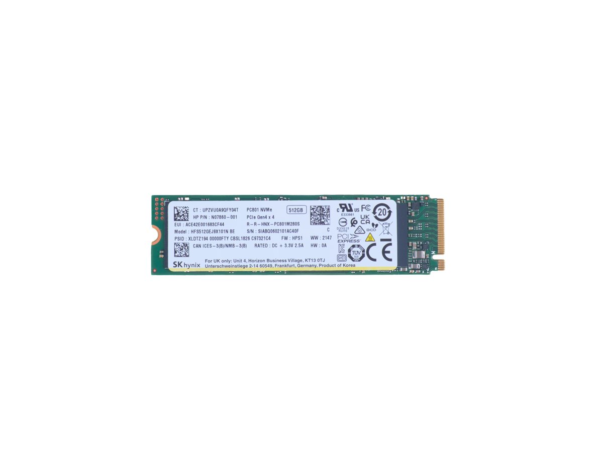 HP 512GB PCIe SSD