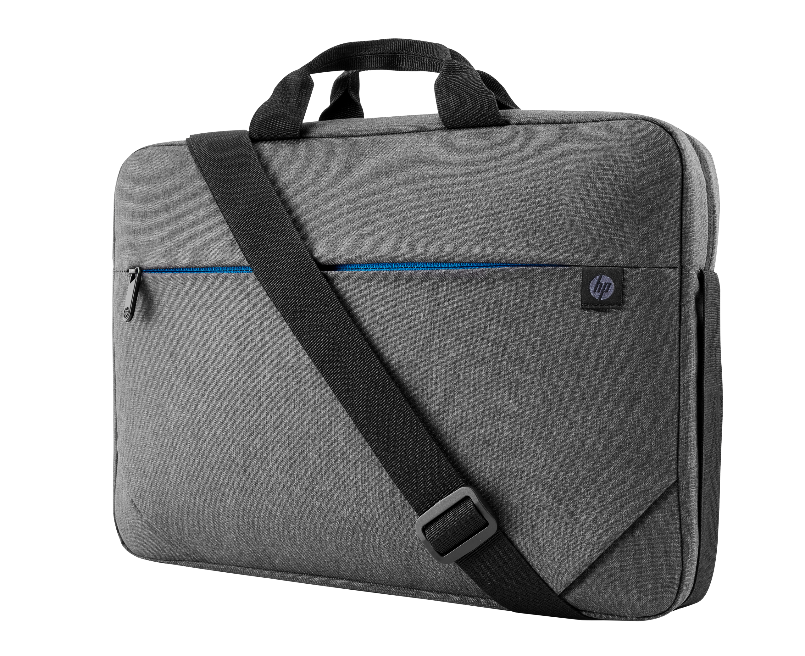 HP Prelude Top Load - Estojo para notebook - 15.6" - preto e cinzento, fecho azul - Image 2