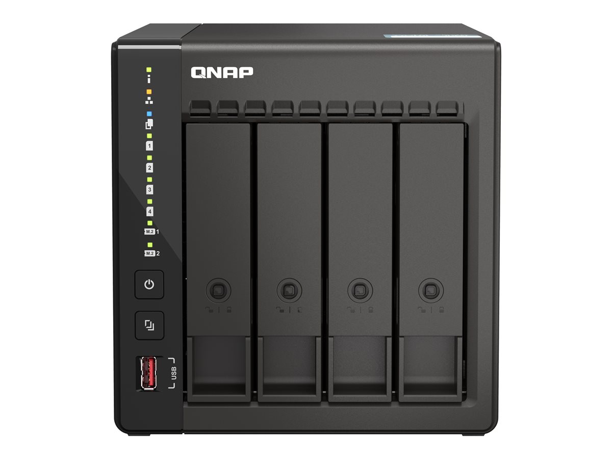 4-Bay NAS Intel J6412 8GB RAM HDMI M.2