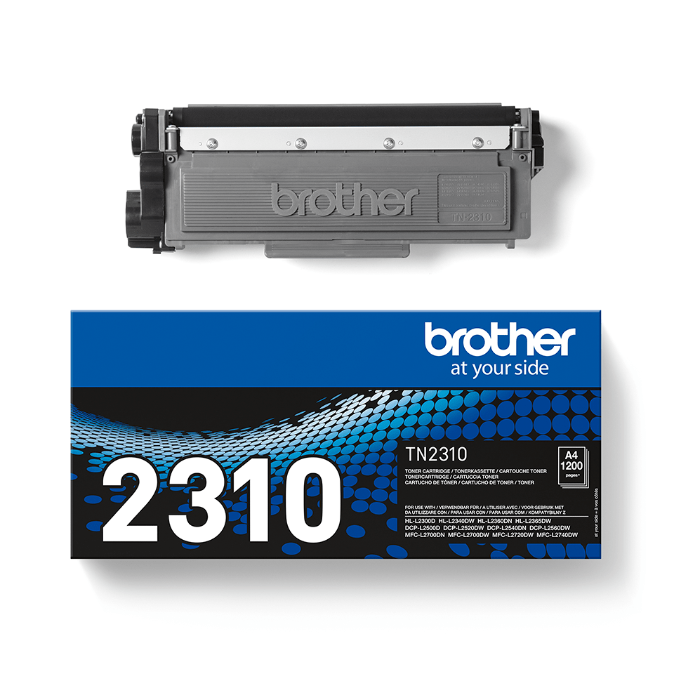 Brother TN2310 - Preto - original - cartucho de toner - para Brother DCP-L2500D, DCP-L2540DN, DCP-L2560DW, HL-L2360DN, HL-L2365DW, MFC-L2700DN - Image 4