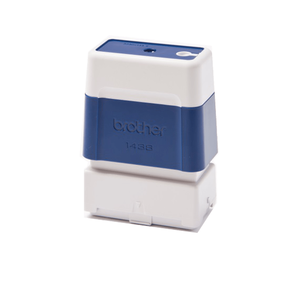 Carimbo - pré-tintado - azul - texto personalizado - 14 x 38 mm (pacote de 6) - para StampCreator PRO SC-2000, PRO SC-2000USB