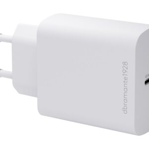 dbramante1928 re-charge - Adaptador de alimentação - 45 Watt - 3 A - Apple 2.4A, PD/PPS, PD 2.0, PD 3.0, QC 2.0, QC 3.0, AFC, SCP, Fast Charge (USB-C) - branco - Europa