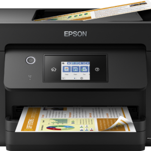 Epson WorkForce Pro WF-3820DWF - Impressora multi-funções - a cores - jacto de tinta - A4/Legal (media) - até 21 ppm (impressão) - 250 folhas - 33.6 Kbps - USB 2.0, LAN, Wi-Fi(n), host USB