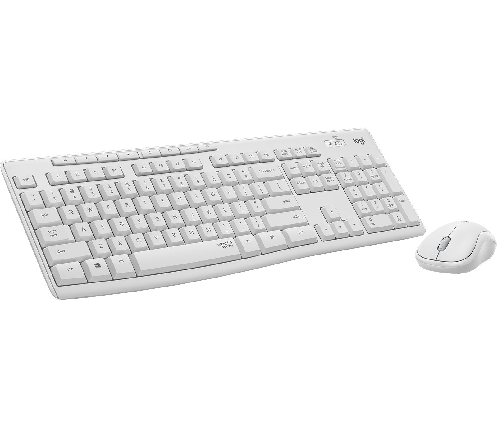 Logitech MK295 Silent - Conjunto de teclado e rato - sem fios - 2.4 GHz - QWERTZ - Image 3