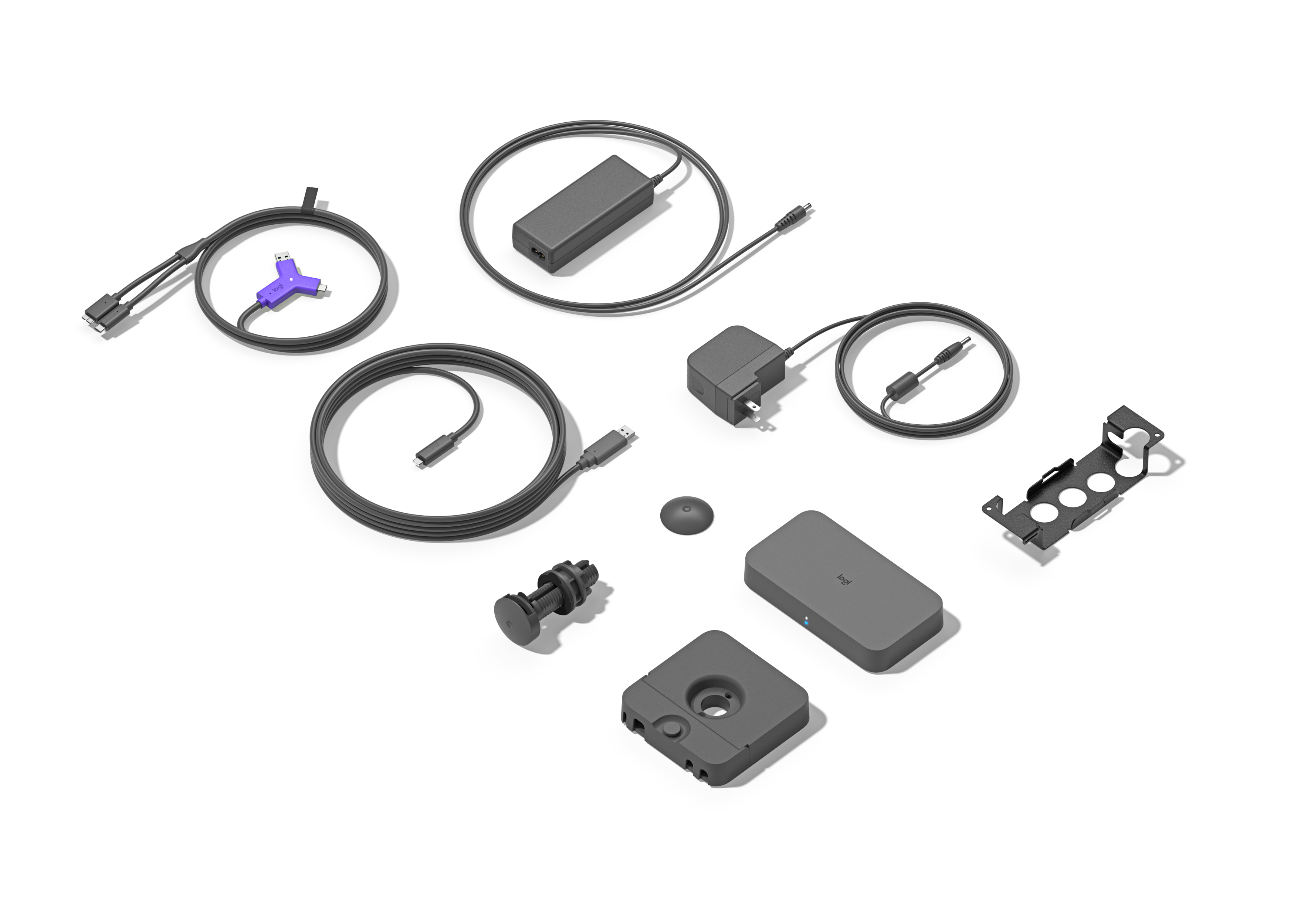 Logitech Swytch - Hub - 2 x HDMI + 1 x SuperSpeed USB + 2 x USB-C - desktop - Image 6