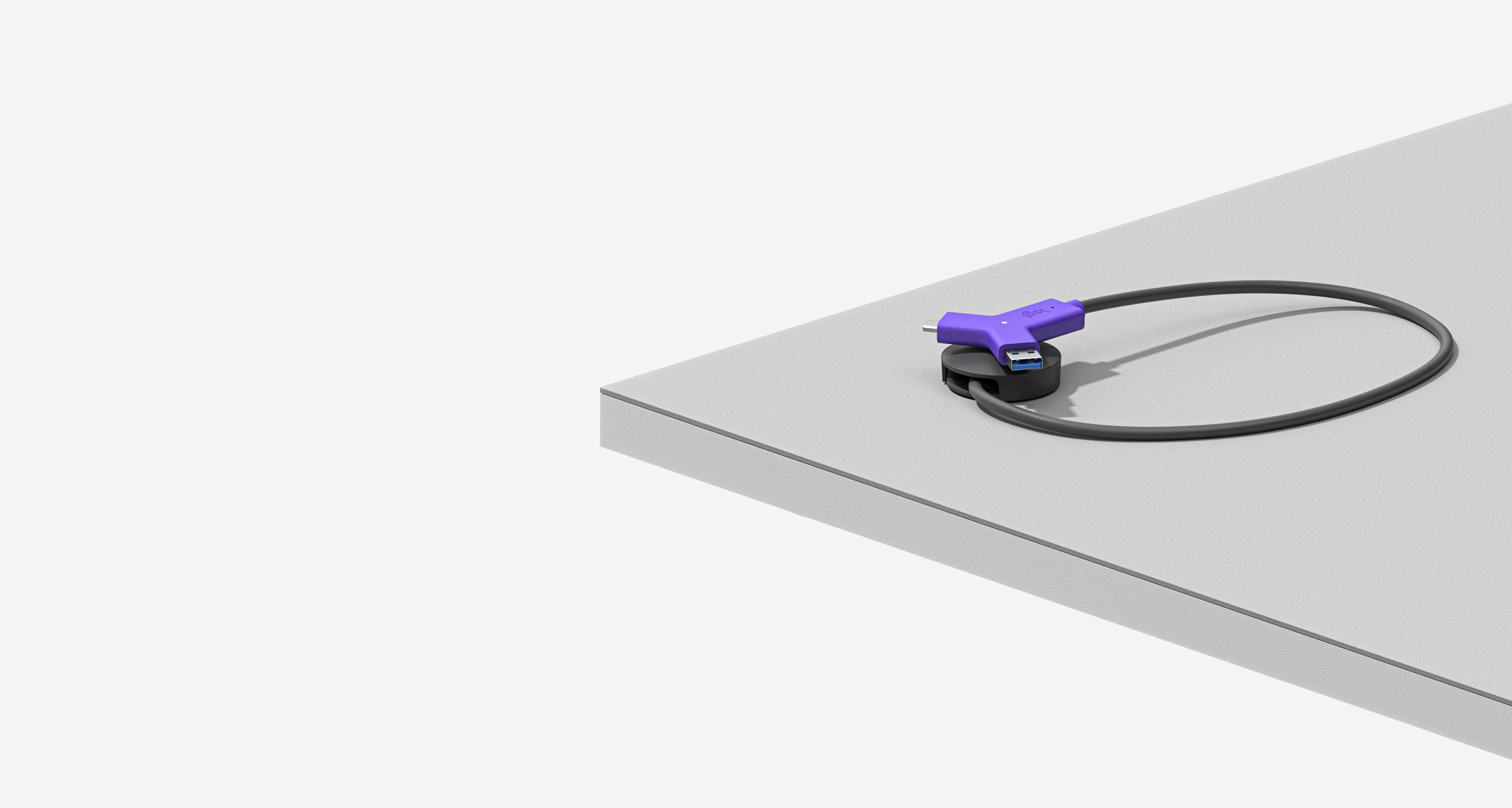 Logitech Swytch - Hub - 2 x HDMI + 1 x SuperSpeed USB + 2 x USB-C - desktop - Image 9