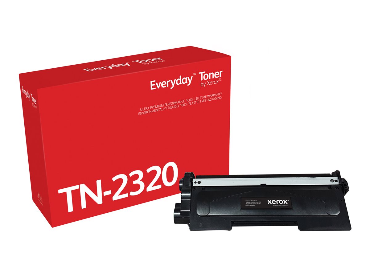 Everyday Mono Toner compatible with Brother TN2320, Standard Capacity