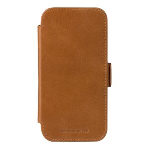 dbramante1928 Copenhagen - Capa flip cover para telemóvel - couro com granulação plena - canela - para Apple iPhone 17