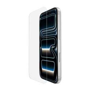 Belkin ScreenForce InvisiGlass - Protector de ecrã para telemóvel - 2.5D - vidro - claro - para Apple iPhone 17 Pro