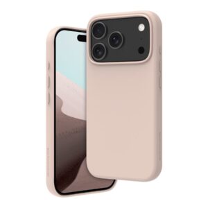 dbramante1928 Roskilde - Tampa posterior para telemóvel - compatibilidade MagSafe - plástico reciclado - areia rosa - para Apple iPhone 17 Pro