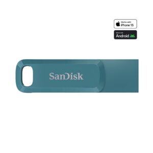 SanDisk Ultra Dual Drive Go - Drive flash USB - 1 TB - USB 3.1 Gen 1 / USB-C - baía do navagio