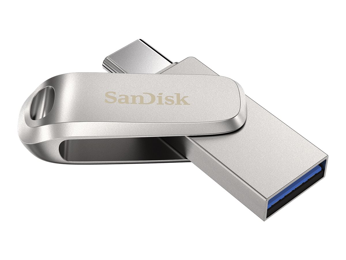 SanDisk Ultra Dual Drive Luxe - Drive flash USB - 1 TB - USB 3.2 Gen 1 / USB-C