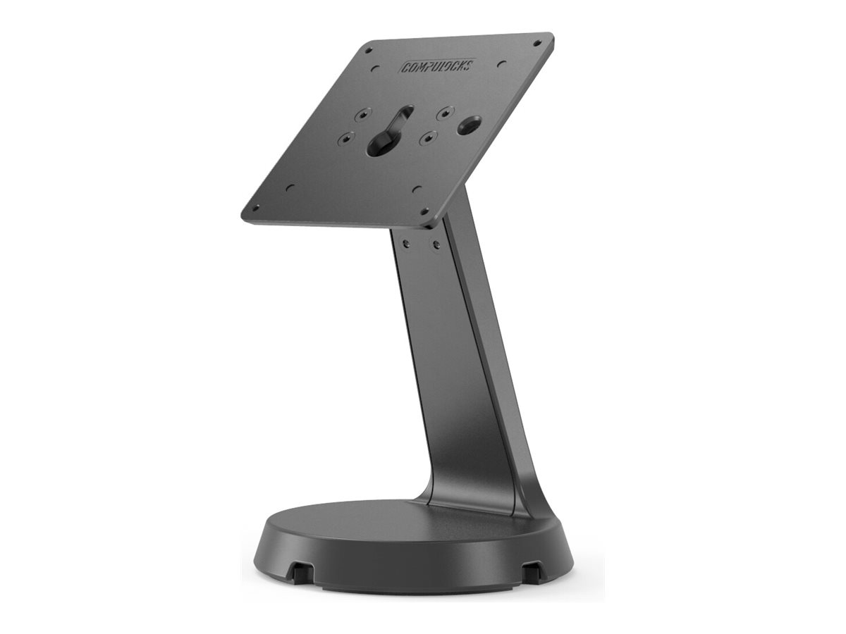Compulocks VESA Mast Counter Stand - Plataforma - para tablet - VESA - alumínio de alto-nível - preto - tamanho de tela: até 20" - bancada, independente