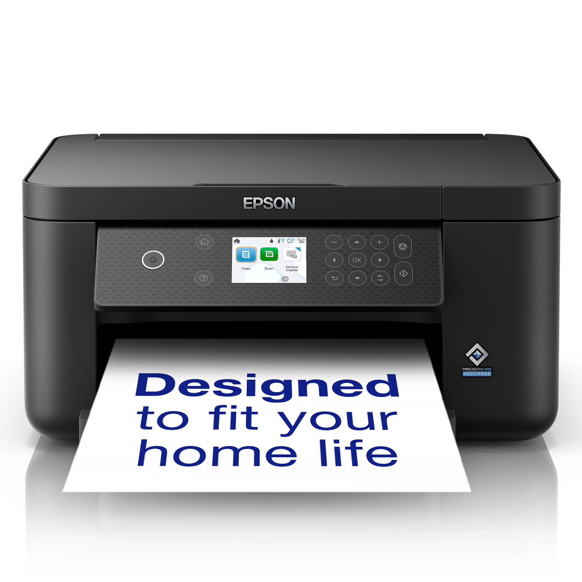 Epson Expression Home XP-5200 - Impressora multi-funções - a cores - jacto de tinta - A4/Legal (media) - até 14 ppm (impressão) - 150 folhas - USB, Wi-Fi(n) - preto
