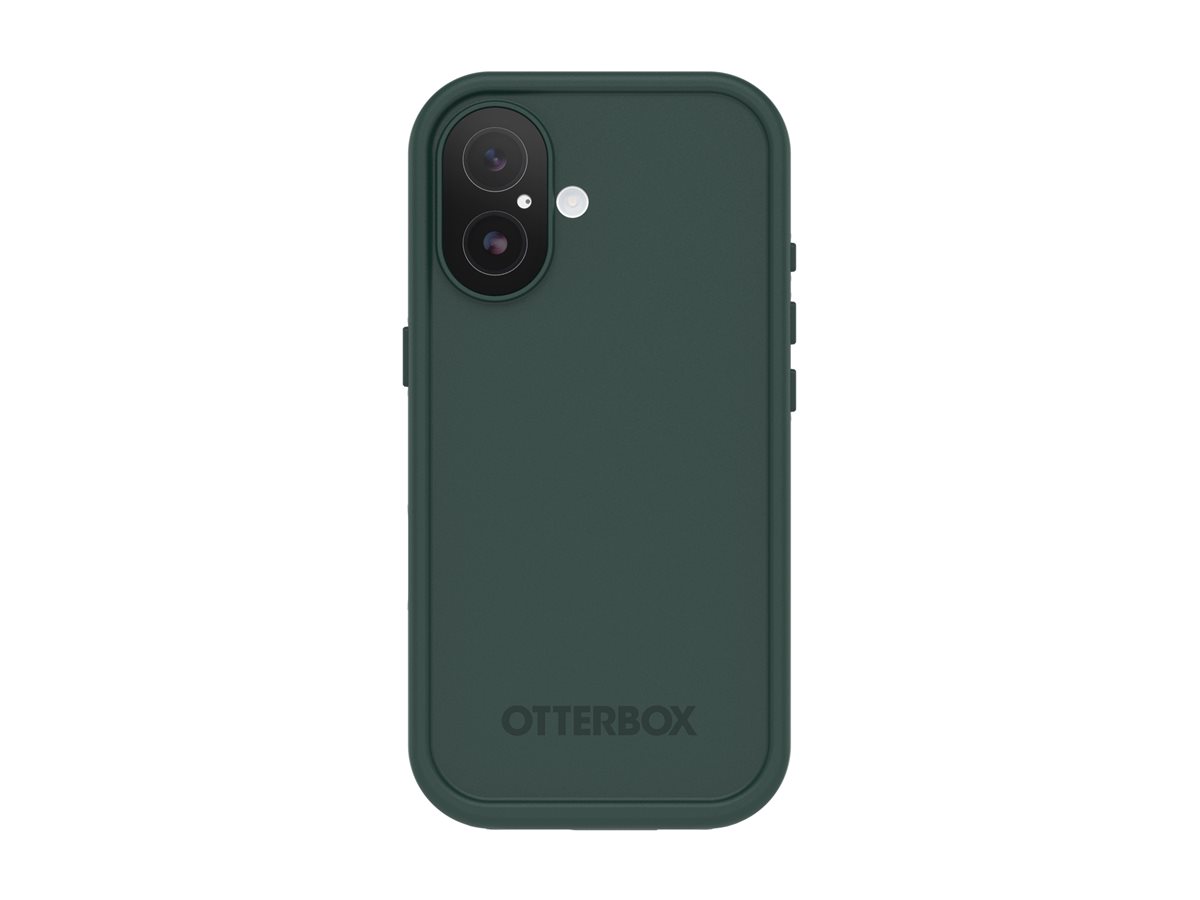 OtterBox FRE - Estojo de protecção para telemóvel - compatibilidade MagSafe - sálvia (verde) - para Apple iPhone 17