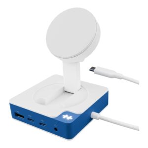 HyperDrive Flex MagCharge USB-C Hub Blu
