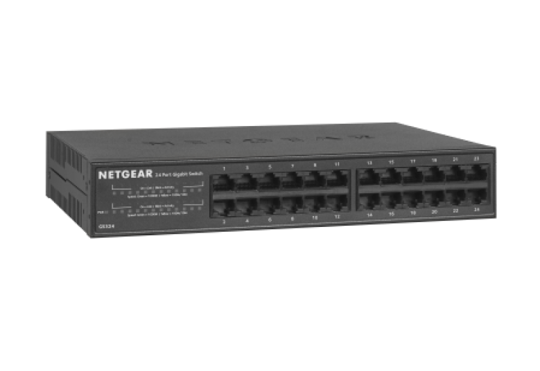 NETGEAR GS324v2 - Interruptor - sem gestão - 24 x 10/100/1000 - Image 3