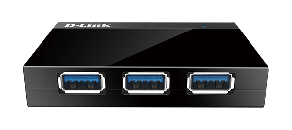 D-Link DUB 1340 - Hub - 4 x SuperSpeed USB 3.0 - desktop