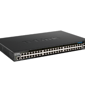 D-Link DGS 1520-52MP - Interruptor - L3 - inteligente - 44 x 10/100/1000 (PoE+) + 4 x 2.5GBase-T (PoE+) + 2 x 10 Gigabit Ethernet + 2 x 10 Gigabit SFP+ - montável em trilho - PoE+ (370 W)