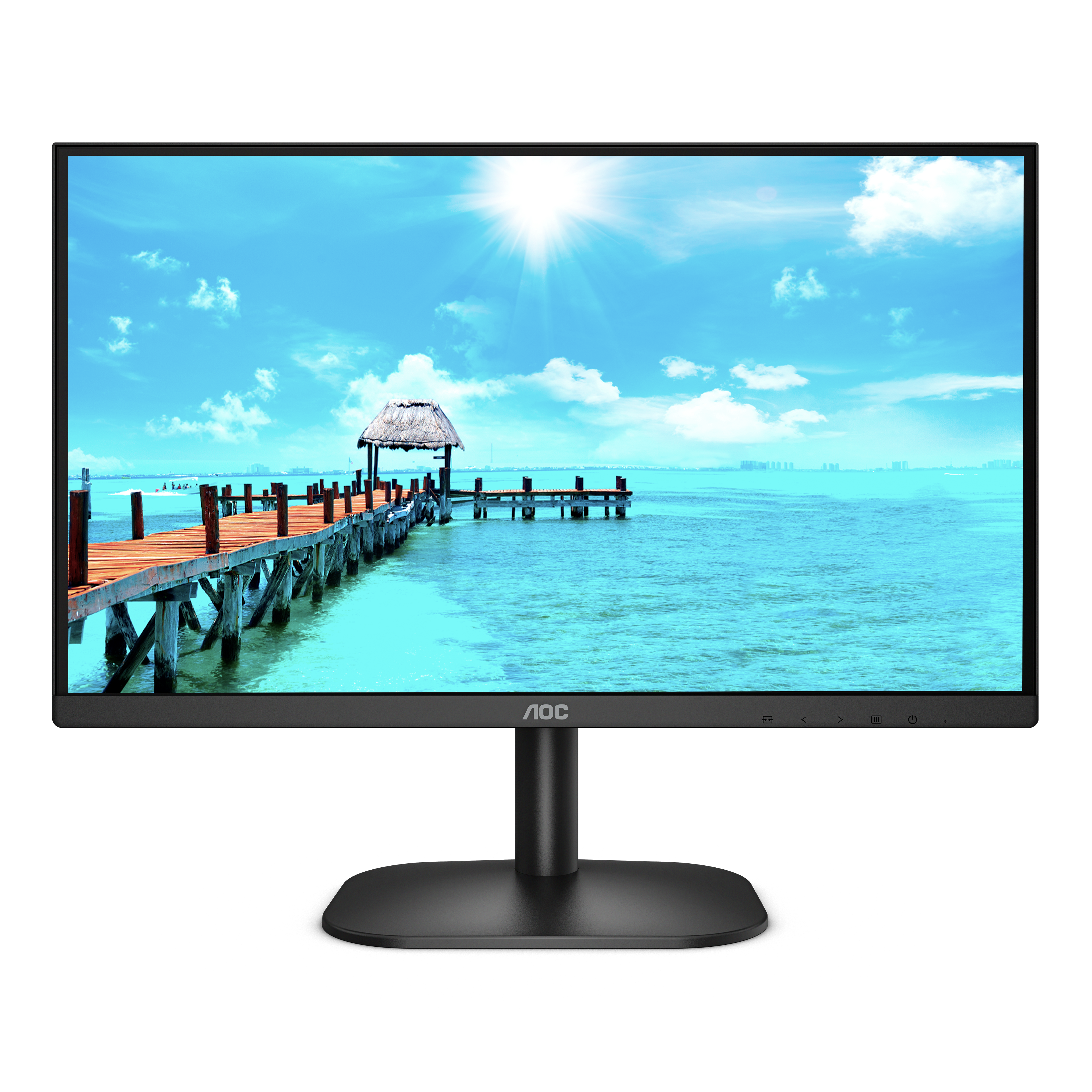 AOC 22B2H/EU - Monitor LED - 22" (21.5" visível) - 1920 x 1080 Full HD (1080p) @ 75 Hz - VA - 200 cd/m² - 3000:1 - 4 ms - HDMI, VGA - preto - Image 3