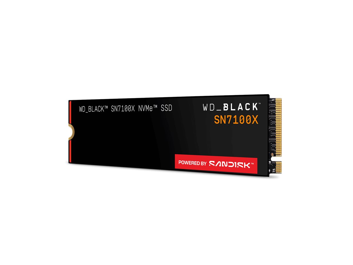 WD_BLACK SN7100X - SSD - 2 TB - interna - M.2 2280 - PCI Express 5.0 x4 (NVMe)