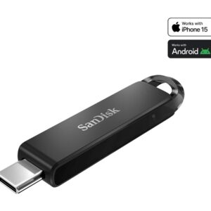 SanDisk Ultra - Drive flash USB - 64 GB - USB 3.1 Gen 1 / USB-C