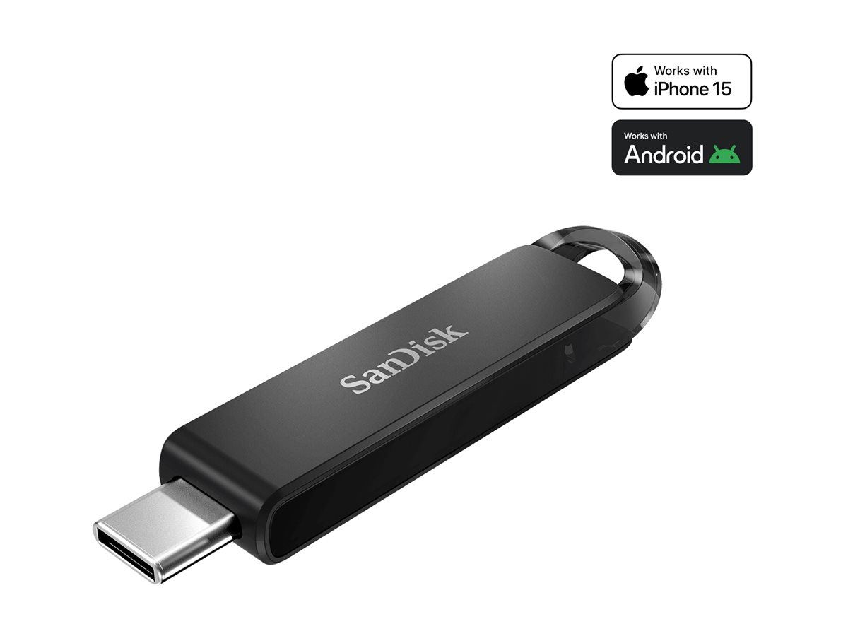 SanDisk Ultra - Drive flash USB - 64 GB - USB 3.1 Gen 1 / USB-C