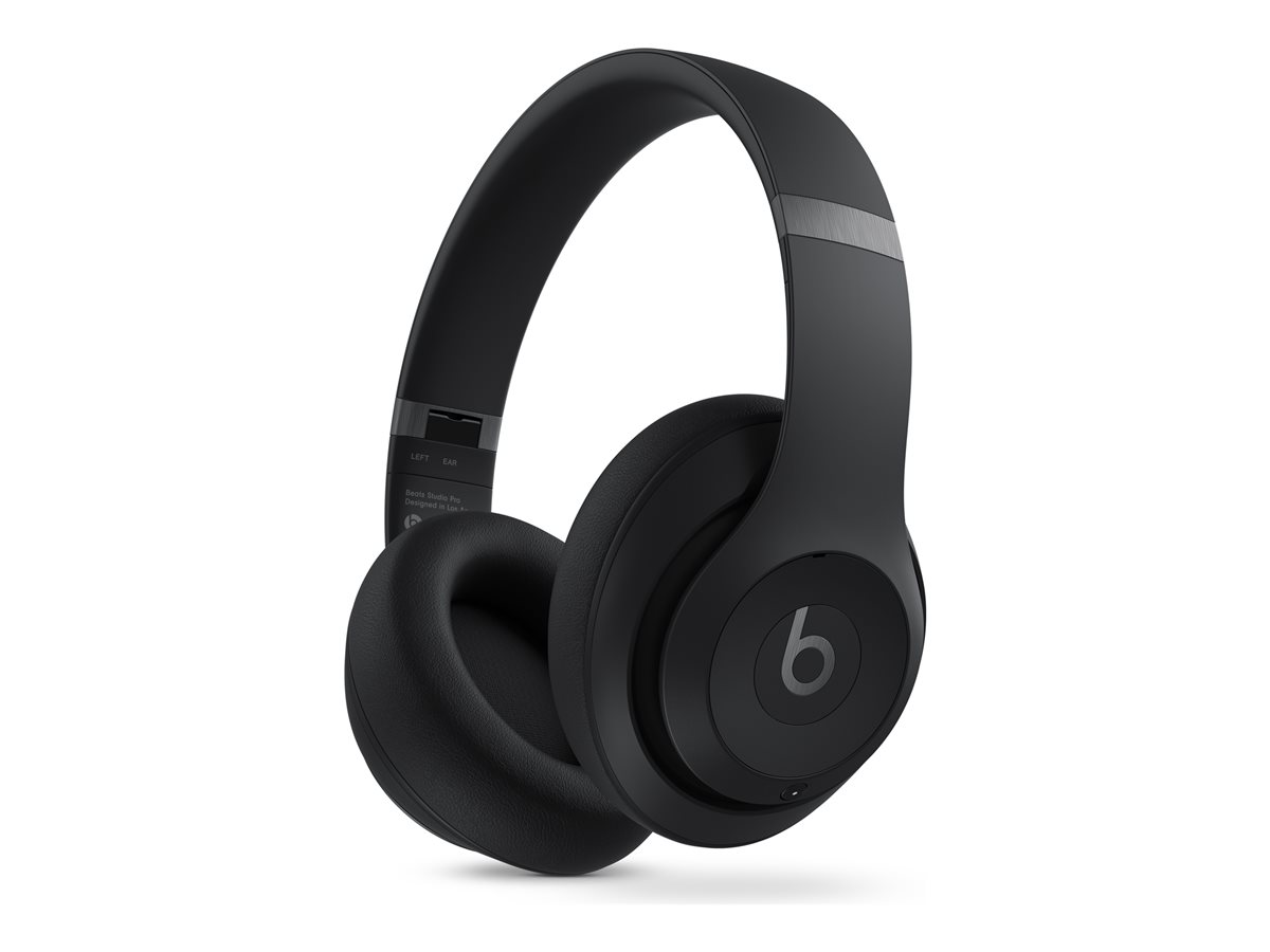 Beats Studio Pro - Auscultadores supra-aurais com microfonoe - tamanho completo - bluetooth - sem fios, com cabo - cancelamento de ruído activo - macaco de 3,5 mm, USB-C - preto