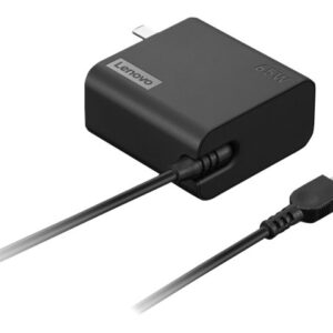 Lenovo - Adaptador de corrente USB-C - AC 100-240 V - 65 Watt - Europa - preto