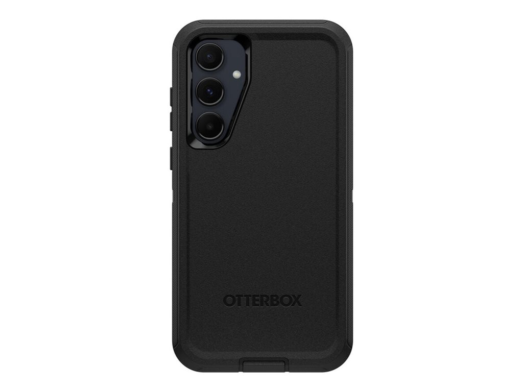 OtterBox Defender Series - Tampa posterior para telemóvel - resistente - policarbonato, borracha sintéctica - preto - para Samsung Galaxy A55