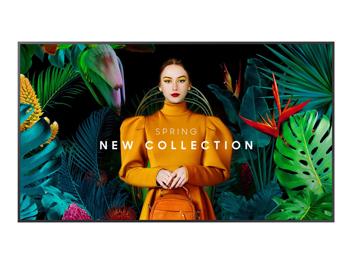 Samsung QM65C - 65" Classe Diagonal QMC Series ecrã LCD com luz de fundo LED - Crystal UHD - sinalização digital - Tizen OS - 4K UHD (2160p) 3840 x 2160 - Edge LED - preto