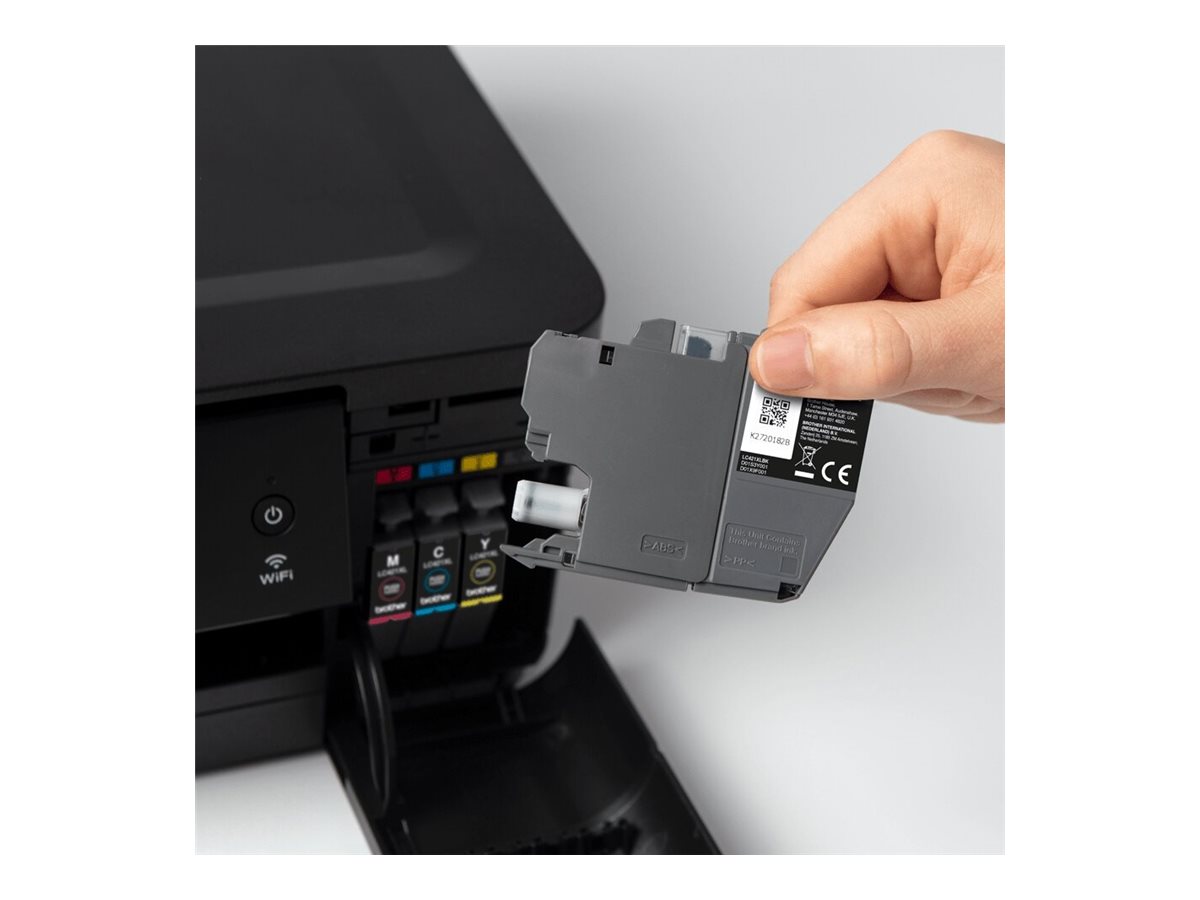 Brother LC421XL - Pack de 4 - XL - preto, amarelo, azul cyan, magenta - original - tinteiro - para Brother DCP-J1140DW, MFC-J1010DW, MFC-J1012DW - Image 3