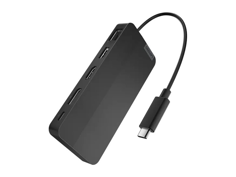 Lenovo - Estação de engate - USB-C - HDMI, DP - 1GbE - Mundial